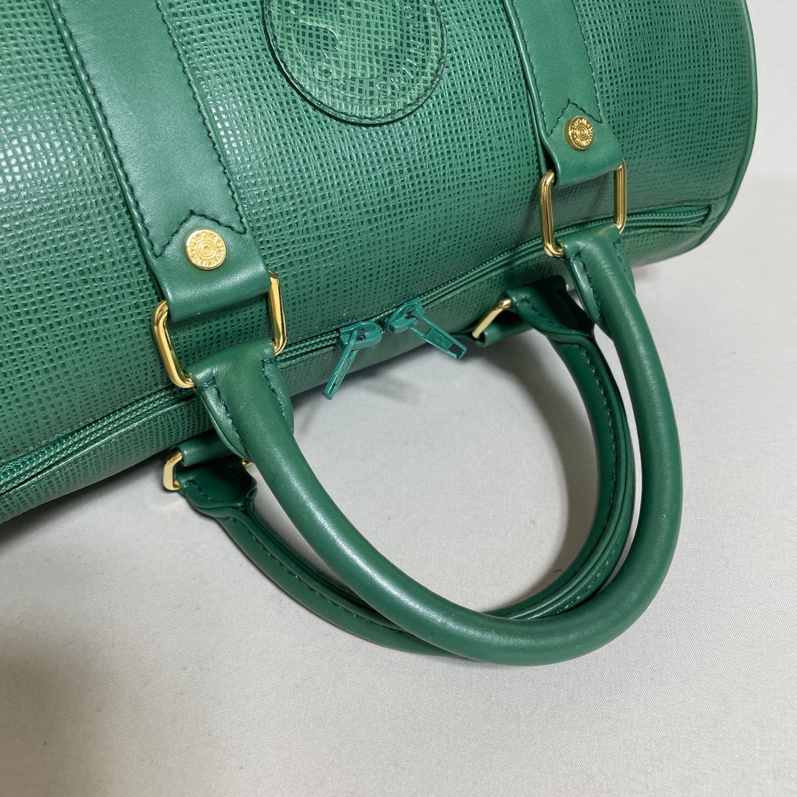 2605-298｜美品｜ハンティングワールド ボストンバッグ レザー