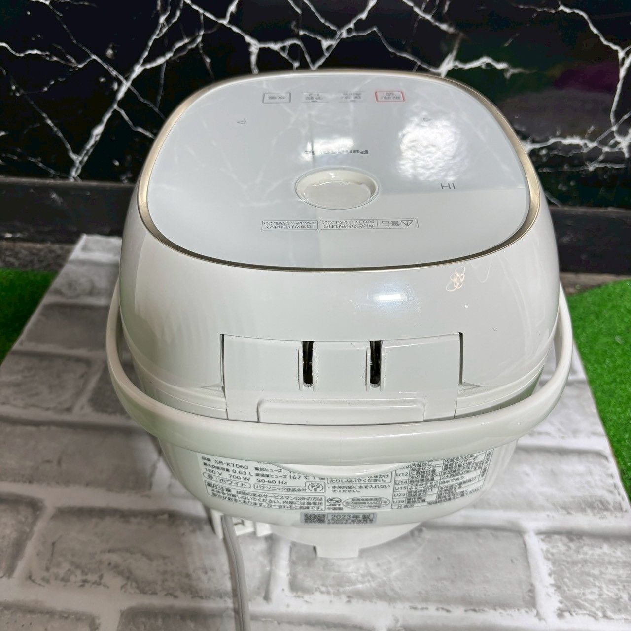 Panasonic パナソニック 2023年製 3.5合 炊飯器 IH炊飯器 白 ホワイト 