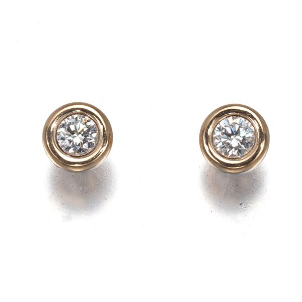 ティファニー ピアス ダイヤ ダイヤモンド 0.07ct/0.07ct バイザヤード