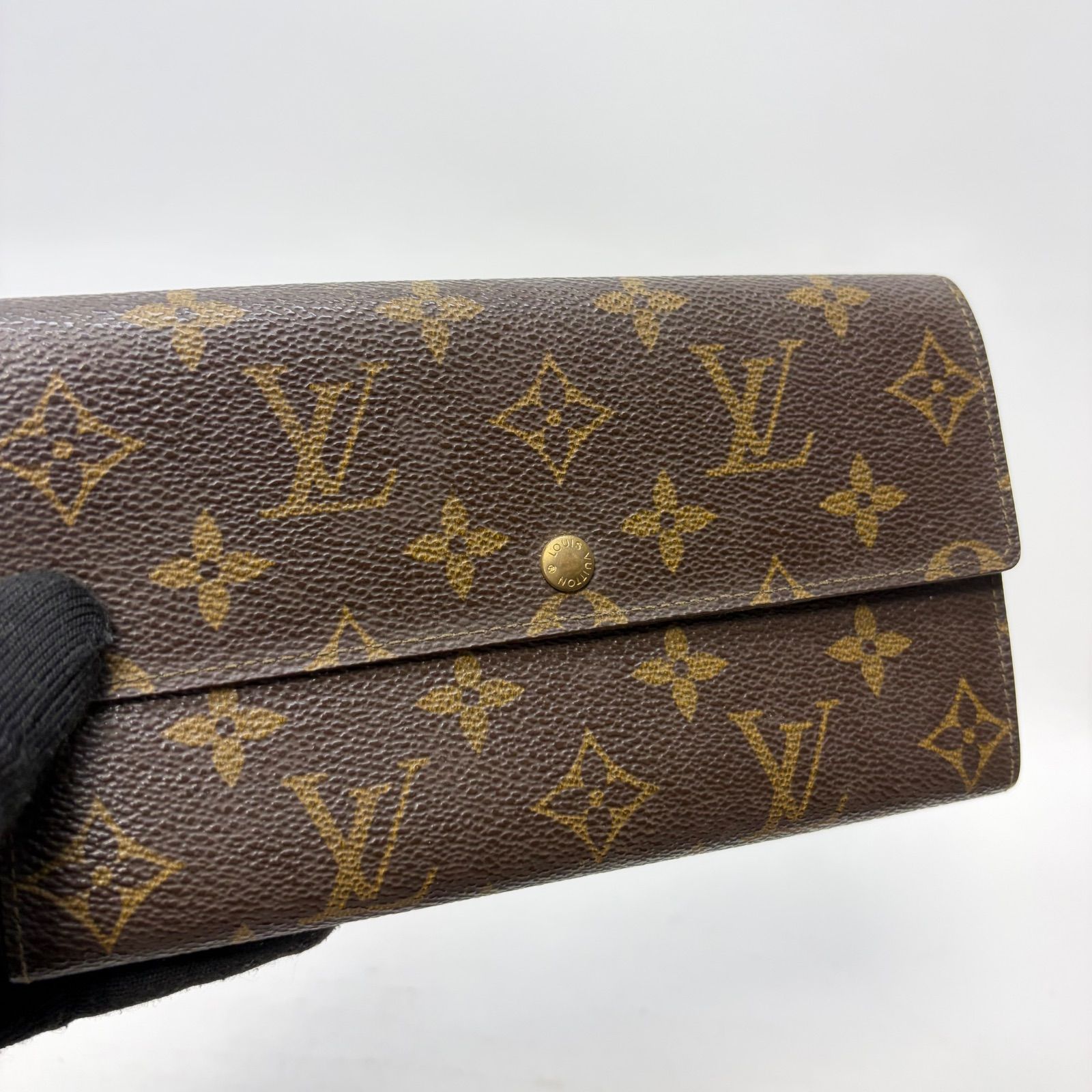 4728 LOUIS VUITTON ルイヴィトン モノグラム 長財布 ポルトフォイユ