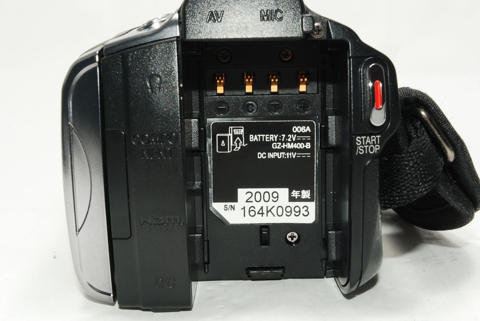 ビクター VICTOR JVC GZ-HM400 ブラック ビデオカメラ r417 - メルカリ