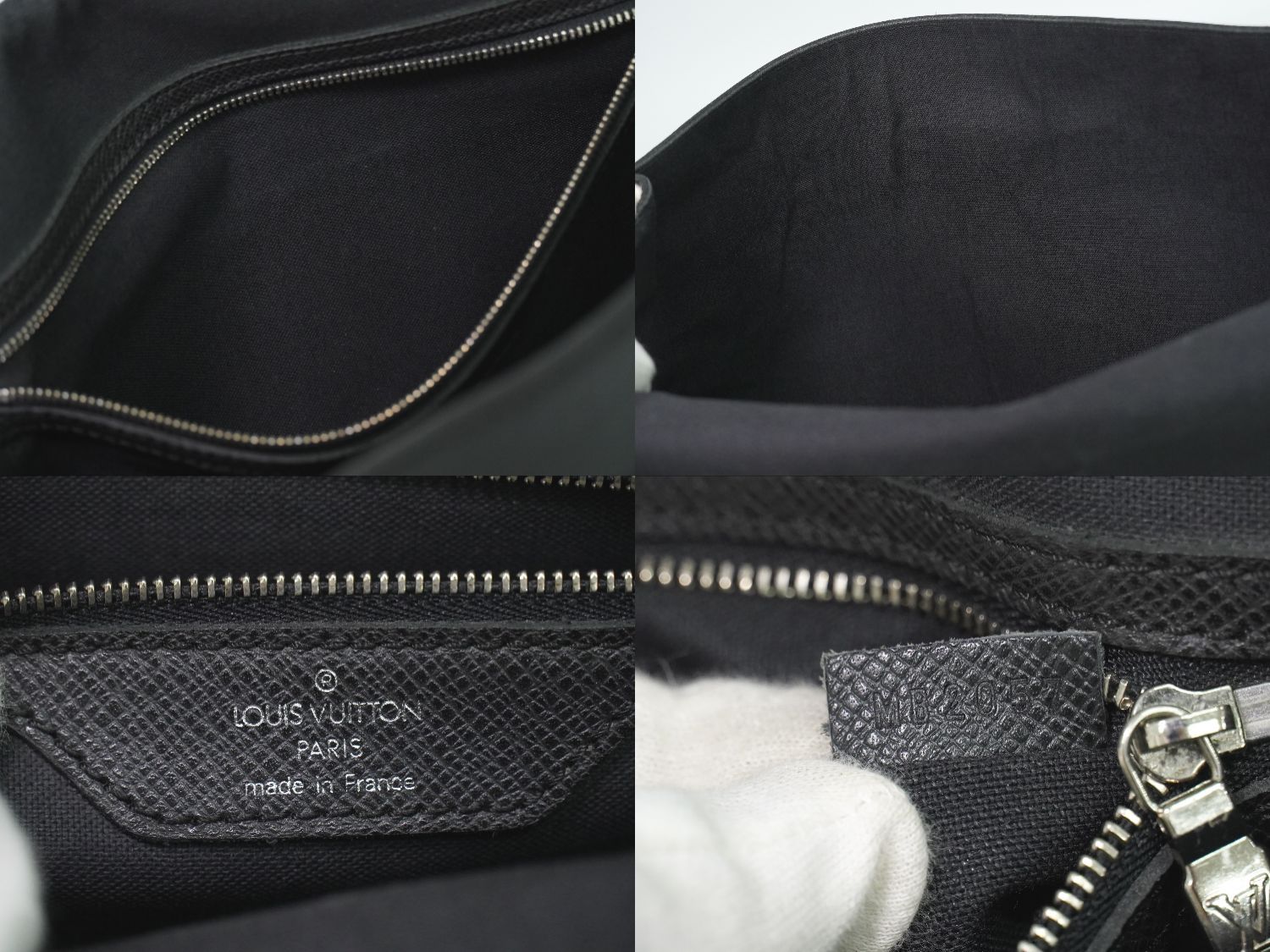 本物 ルイヴィトン LOUIS VUITTON LV アレクセイ タイガ レザー 