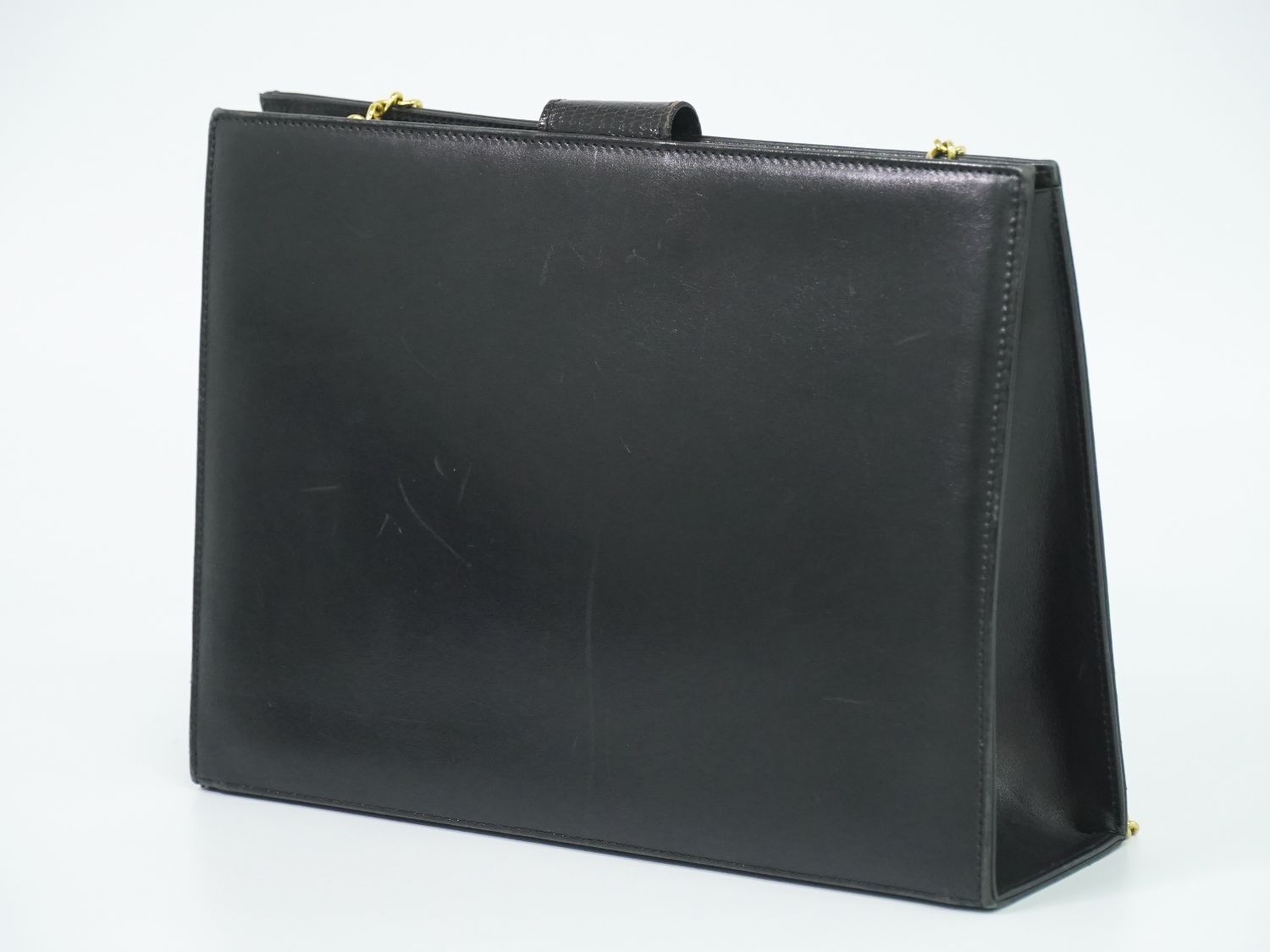 本物 サルヴァトーレ フェラガモ Salvatore Ferragamo レザー チェーン