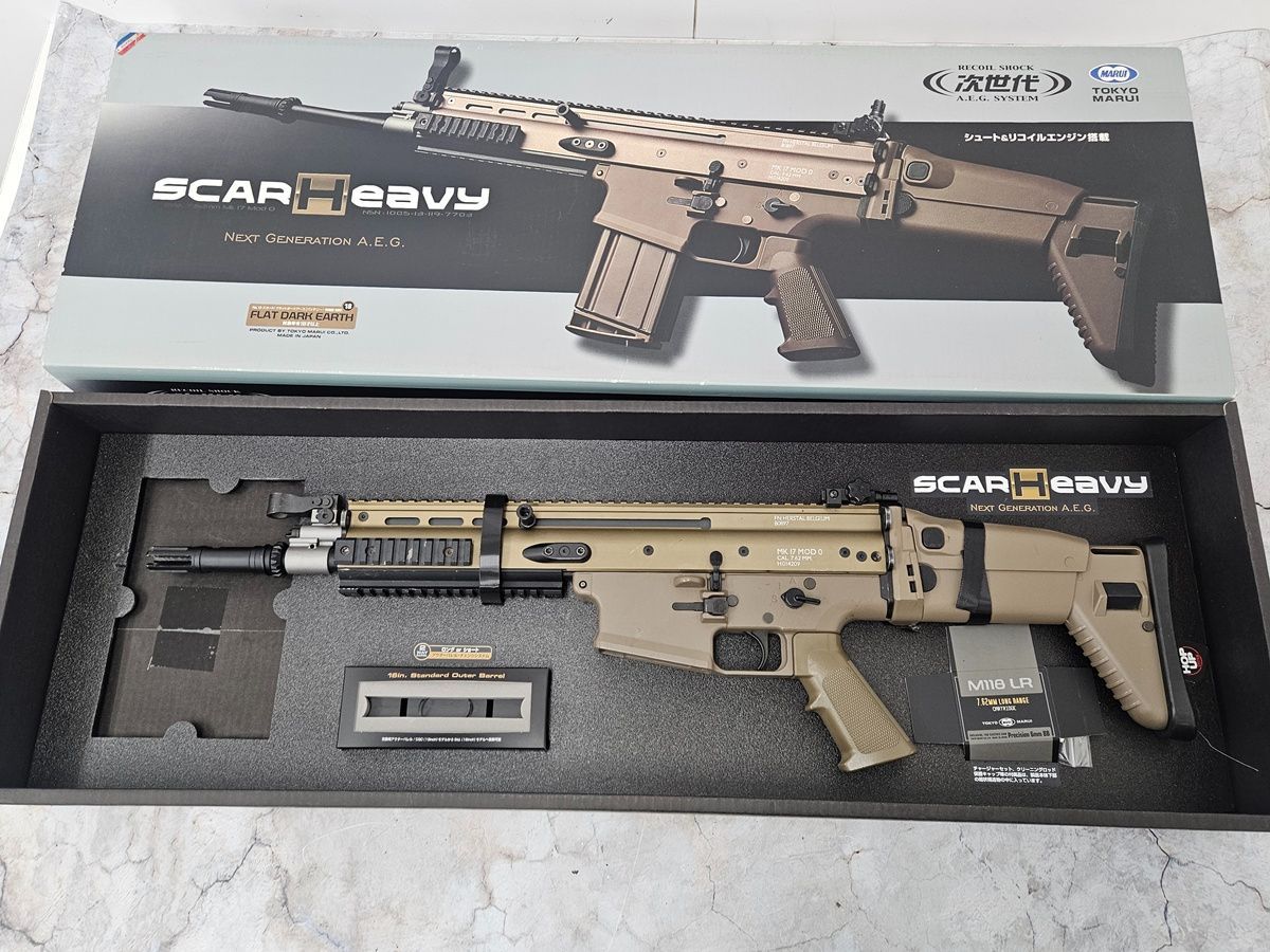 中古商品）東京マルイ 次世代電動ガン SCAR-H FDE - メルカリ