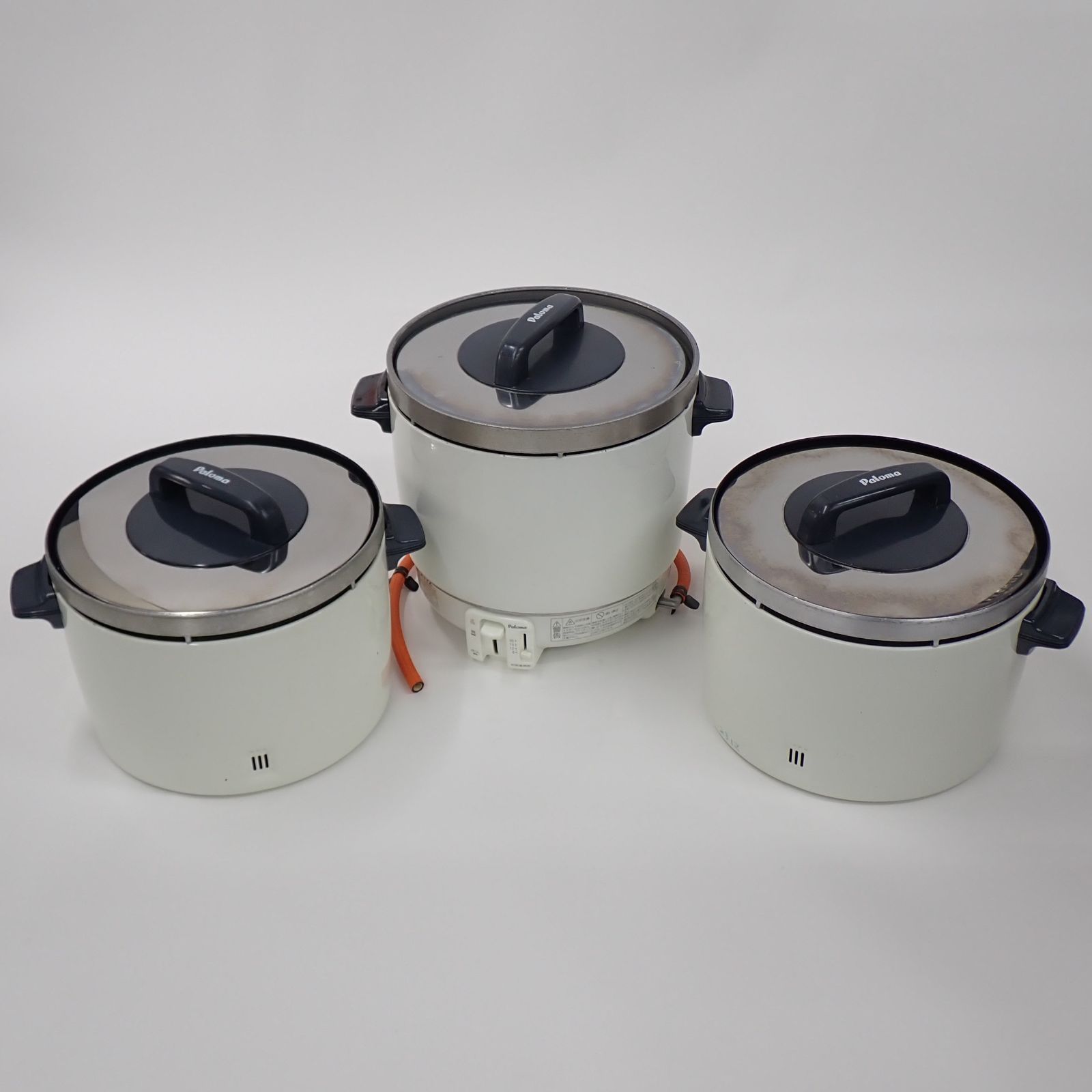 パロマ ガス炊飯器 PR-403SF LPガス 炊飯釜2個付き 動作確認済み 業務用 キッチン家電#16552