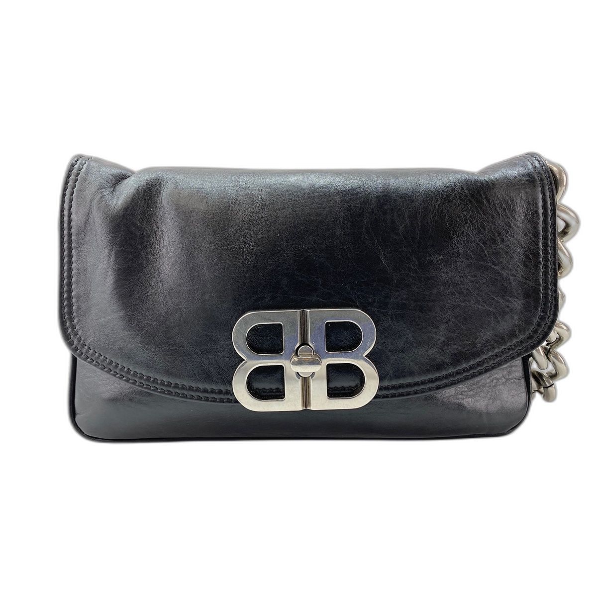 BALENCIAGA バレンシアガ ショルダーバッグ BBソフトスモールショルダーバッグ【中古】