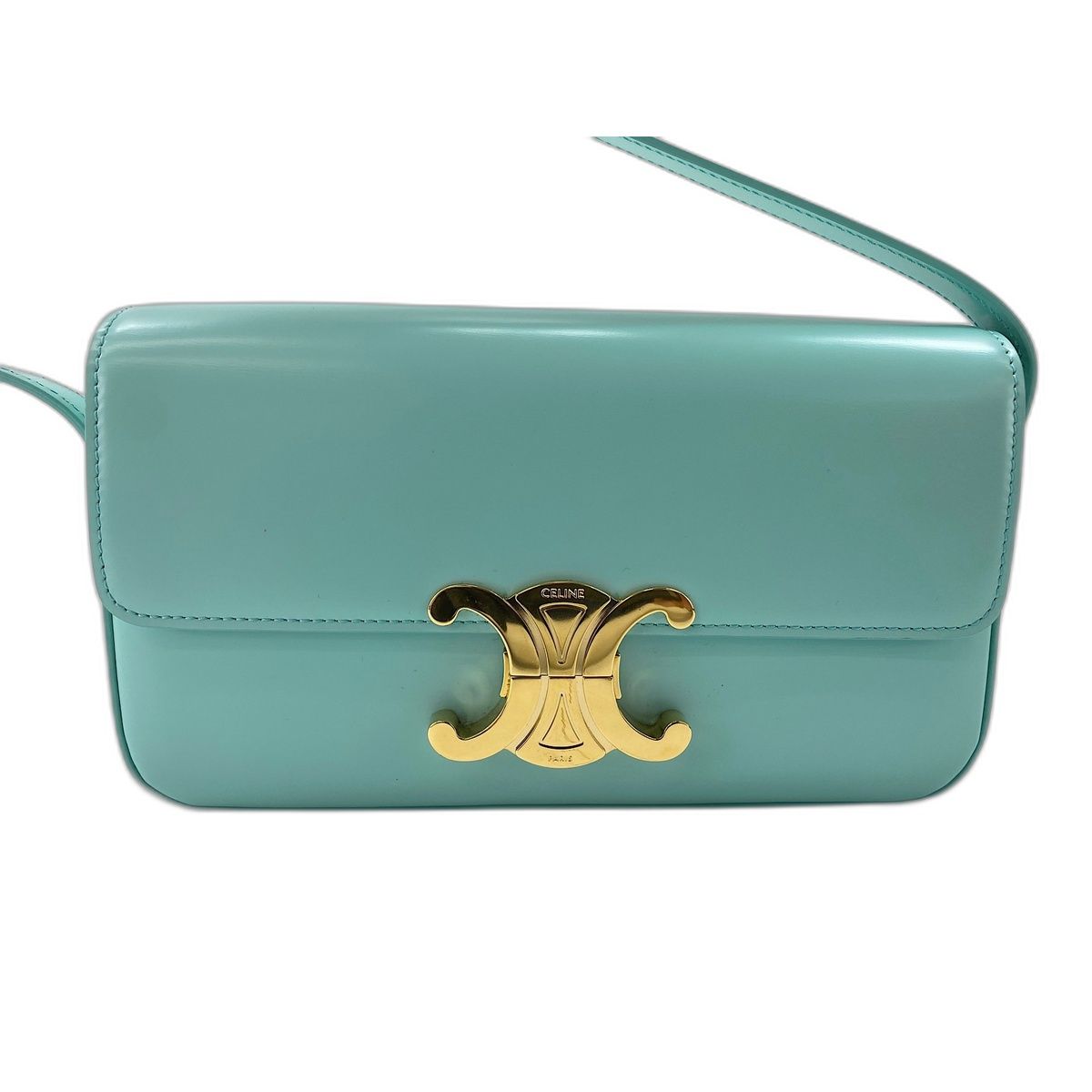 CELINE セリーヌ ショルダーバッグ トリオンフ クロード【中古】 130,200円