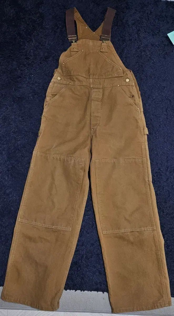 ヴィンテージ Carhartt カーハート オーバーオール ダブルニー