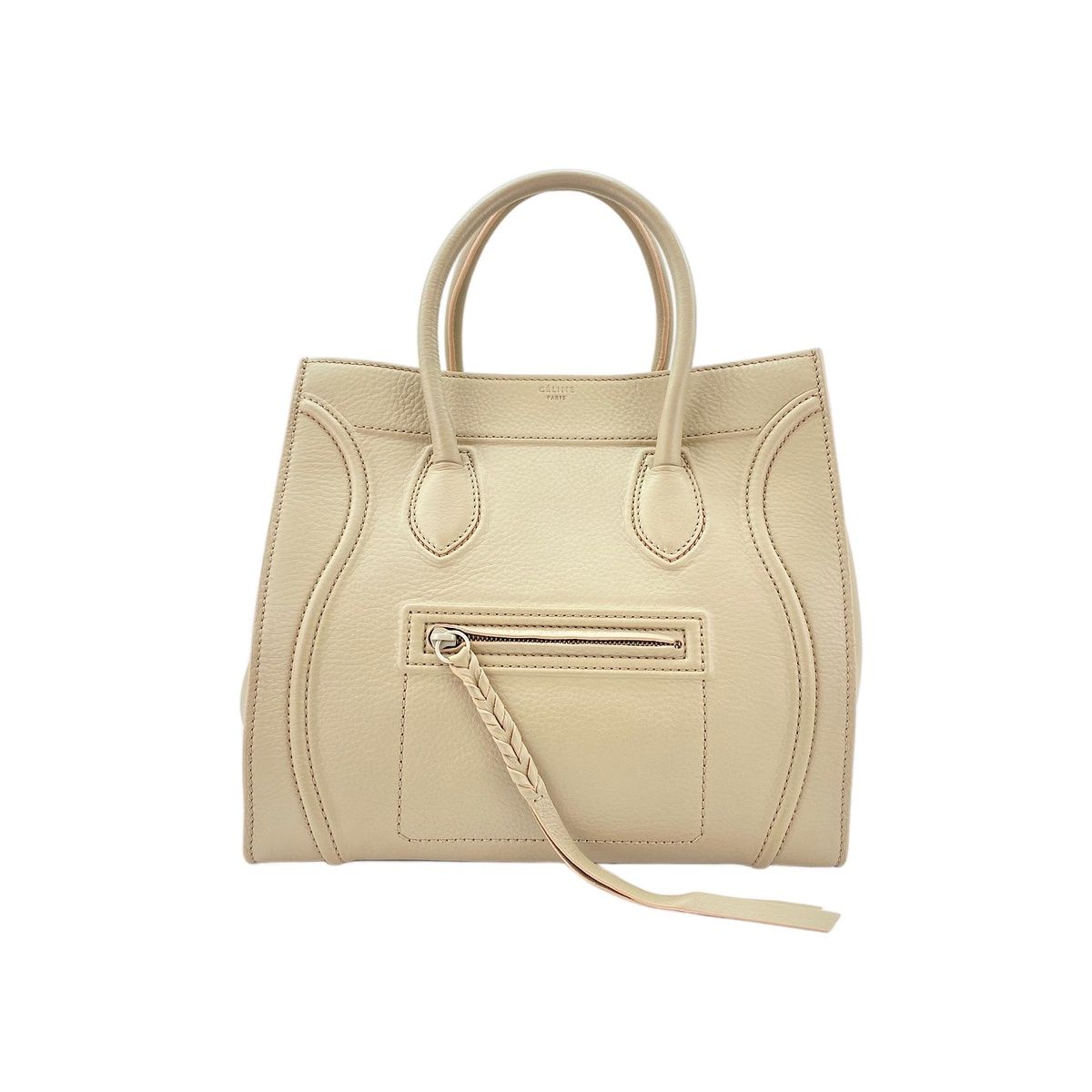 CELINE セリーヌ ハンドバッグ ラゲージナノショッパー【中古】