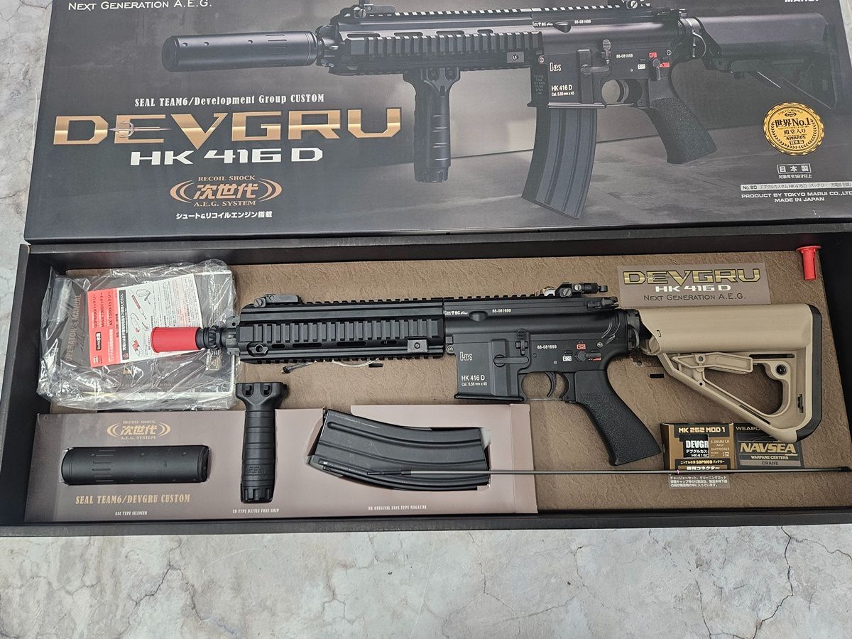 中古商品）東京マルイ 次世代 HK416 DEVGRU - メルカリ