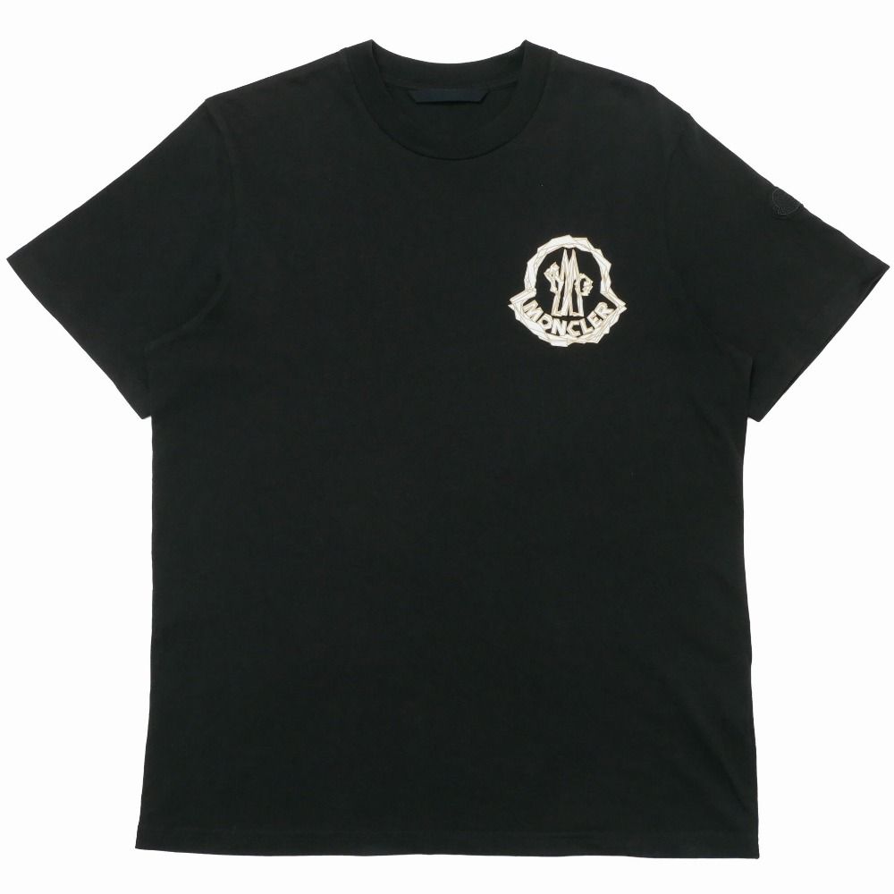 2025SS□MONCLER モンクレール 半袖Tシャツ サイズM ロゴプリント
