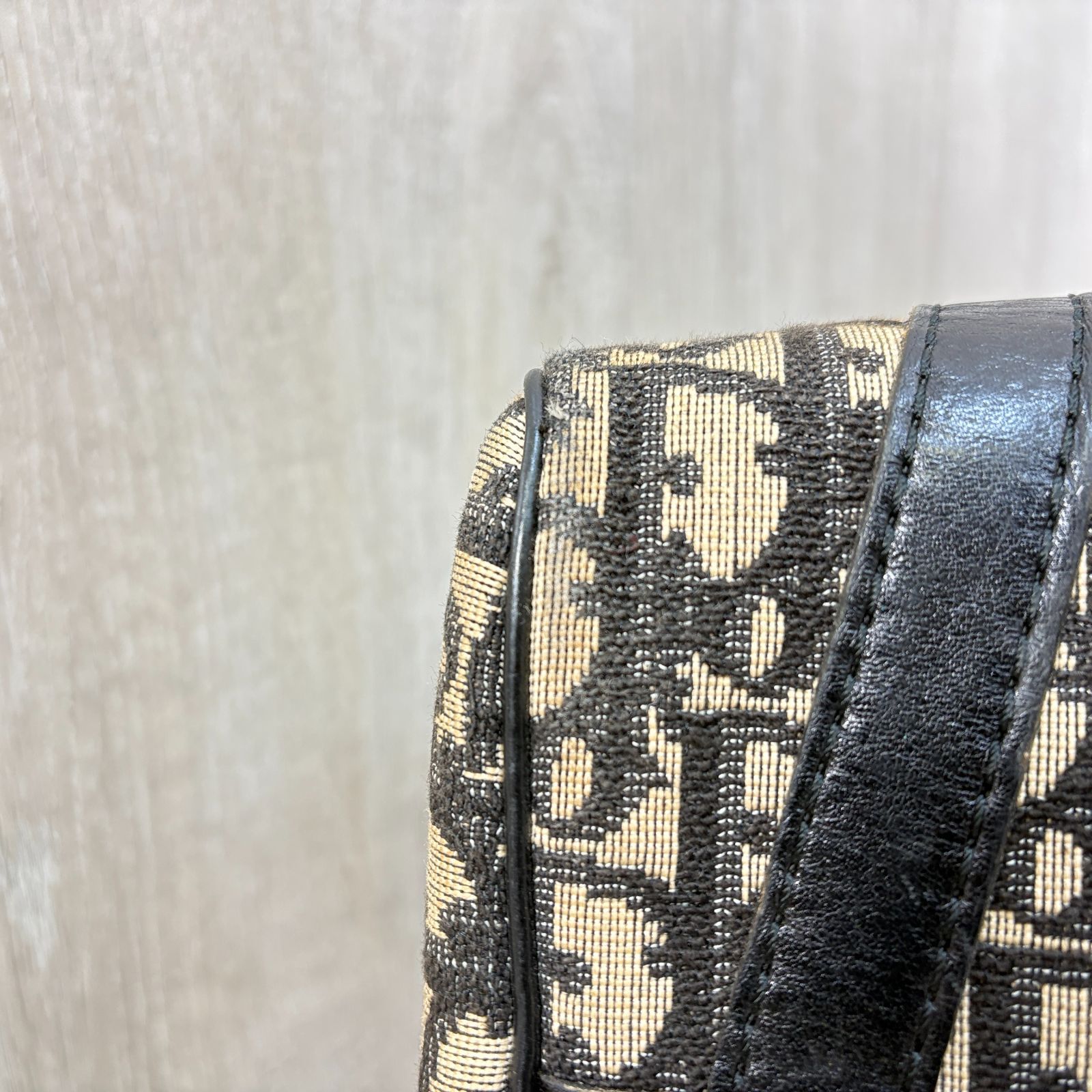 Christian Dior クリスチャンディオール トロッター ボストンバッグ
