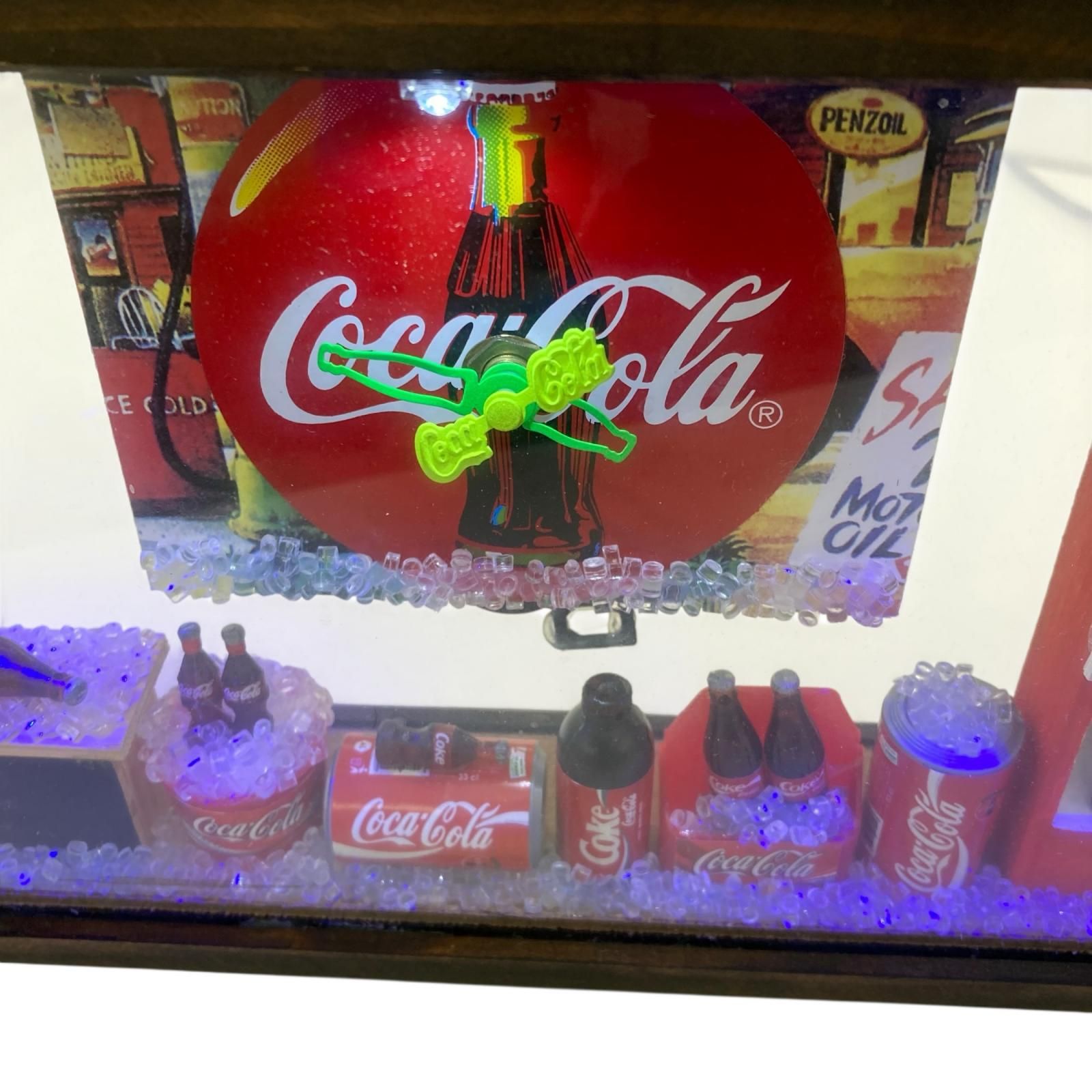 186000 動作確認済み Coca Cora コカ・コーラ レトロ 置時計 振り子