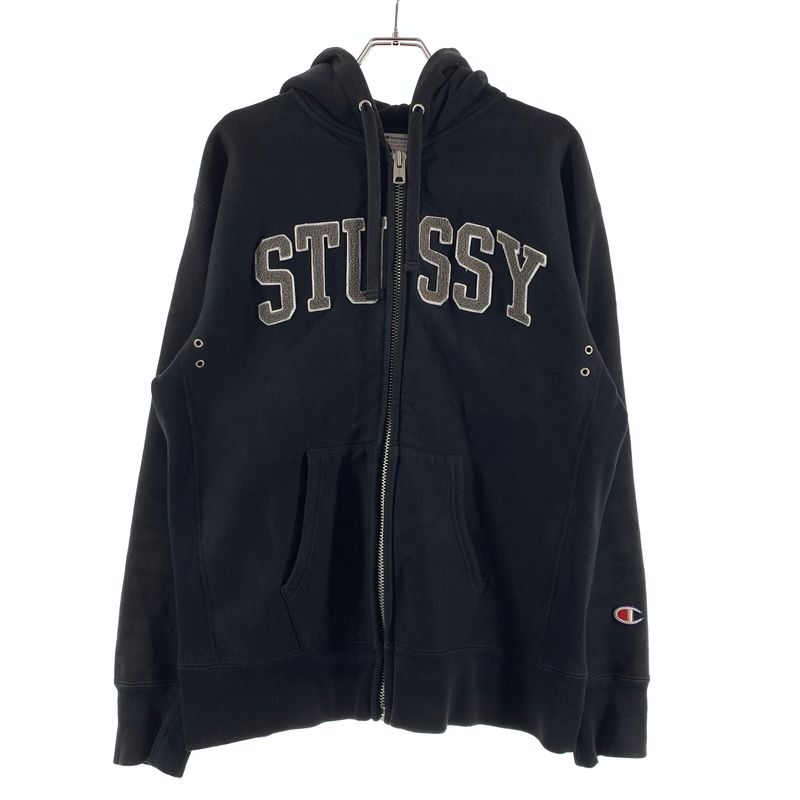現状渡し品】 STUSSY ステューシー × Champion チャンピオン コラボ