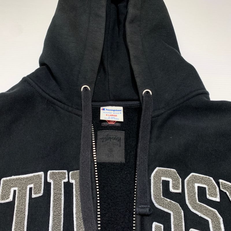 現状渡し品】 STUSSY ステューシー × Champion チャンピオン コラボ