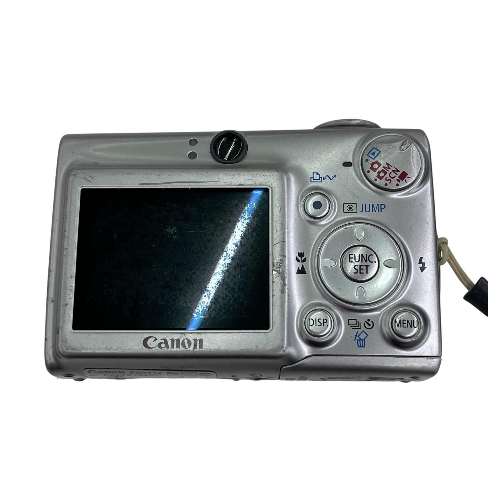 186001 動作確認済み canon キャノン IXY DIGITAL 600 PC1114 シルバー