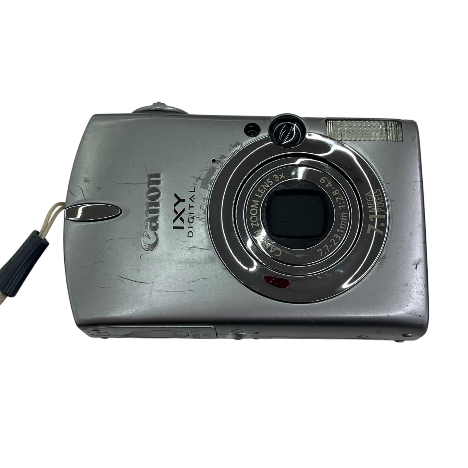 186001 動作確認済み canon キャノン IXY DIGITAL 600 PC1114 シルバー