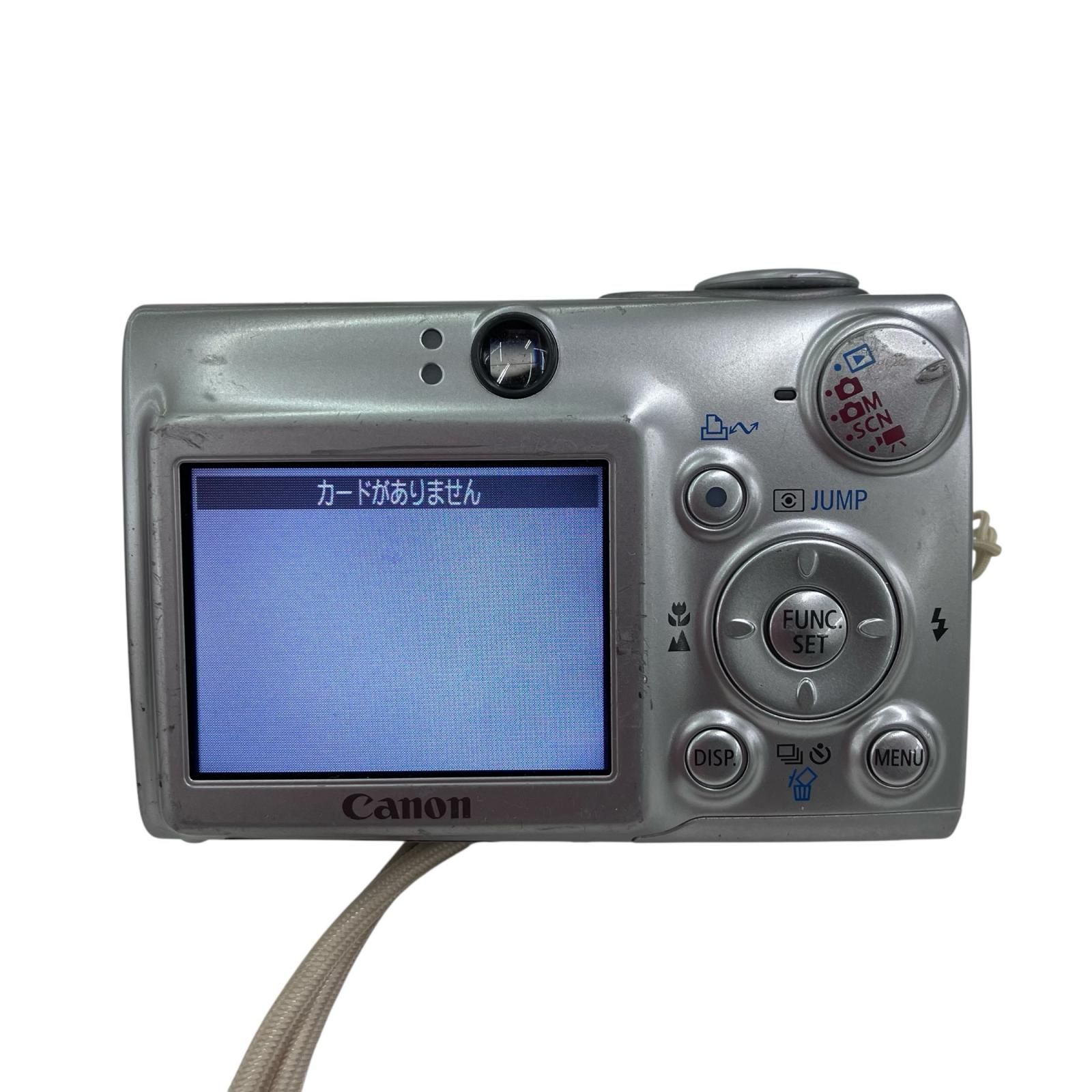 186001 動作確認済み canon キャノン IXY DIGITAL 600 PC1114 シルバー