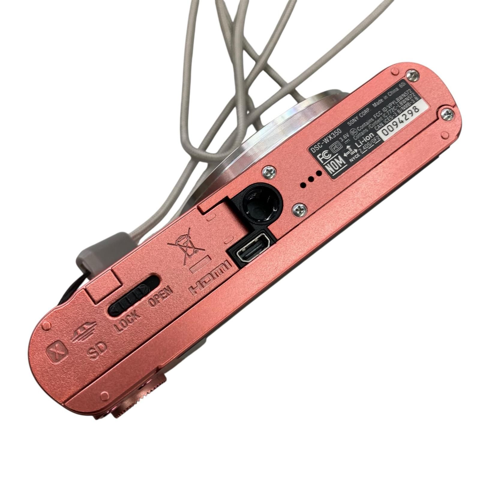 186000 動作未確認 SONY ソニー コンパクトデジタルカメラ DSC-WX350