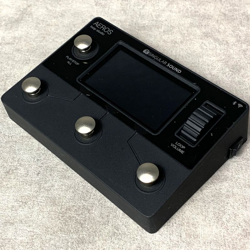 【加古川店】【楽器】 中古 エフェクター Singular Sound AEROS Loop Studio ルーパー ルーパー ブラック 【472】