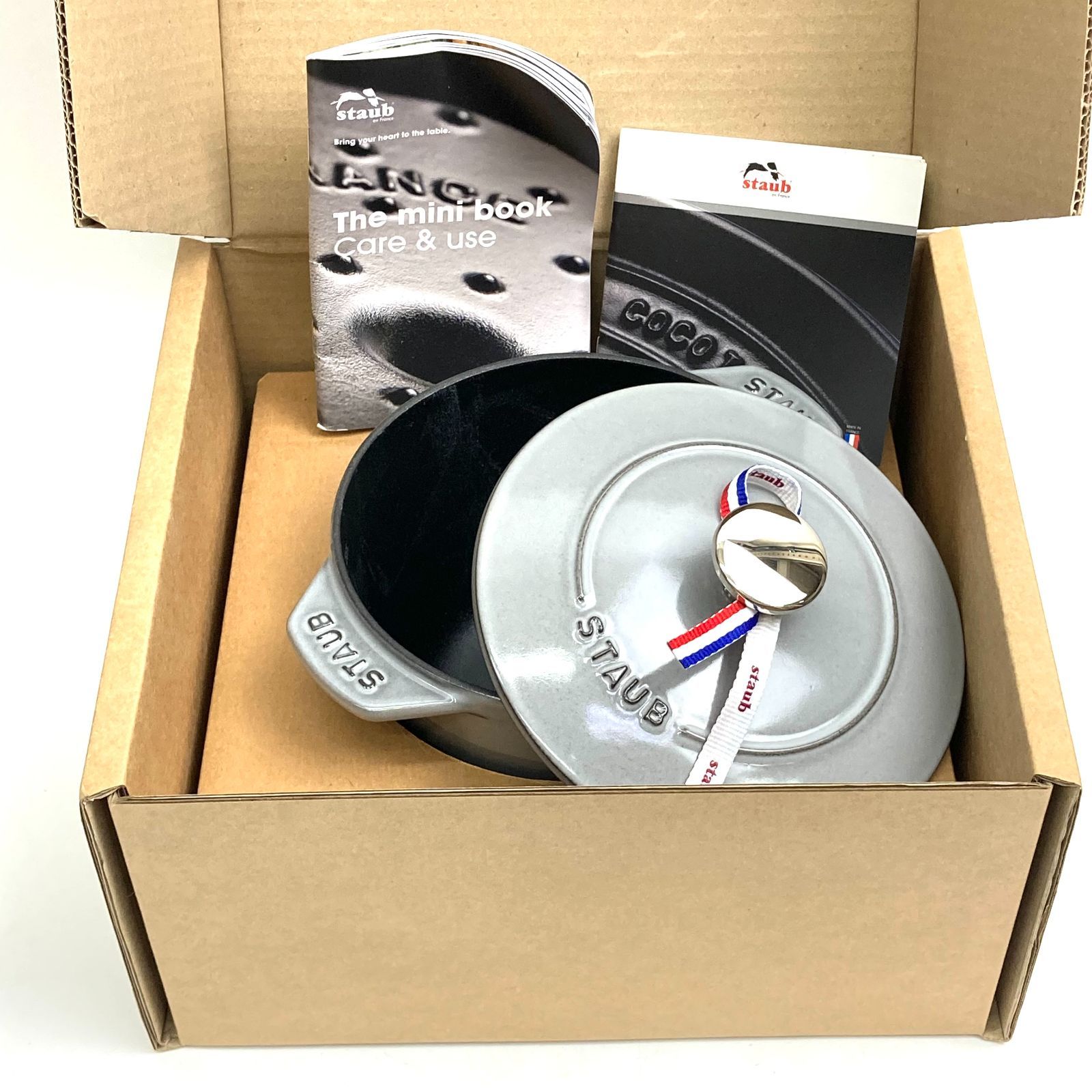 新品・NEW】staub ストウブ ラ・ココット de GOHAN デ ゴハン M グレー