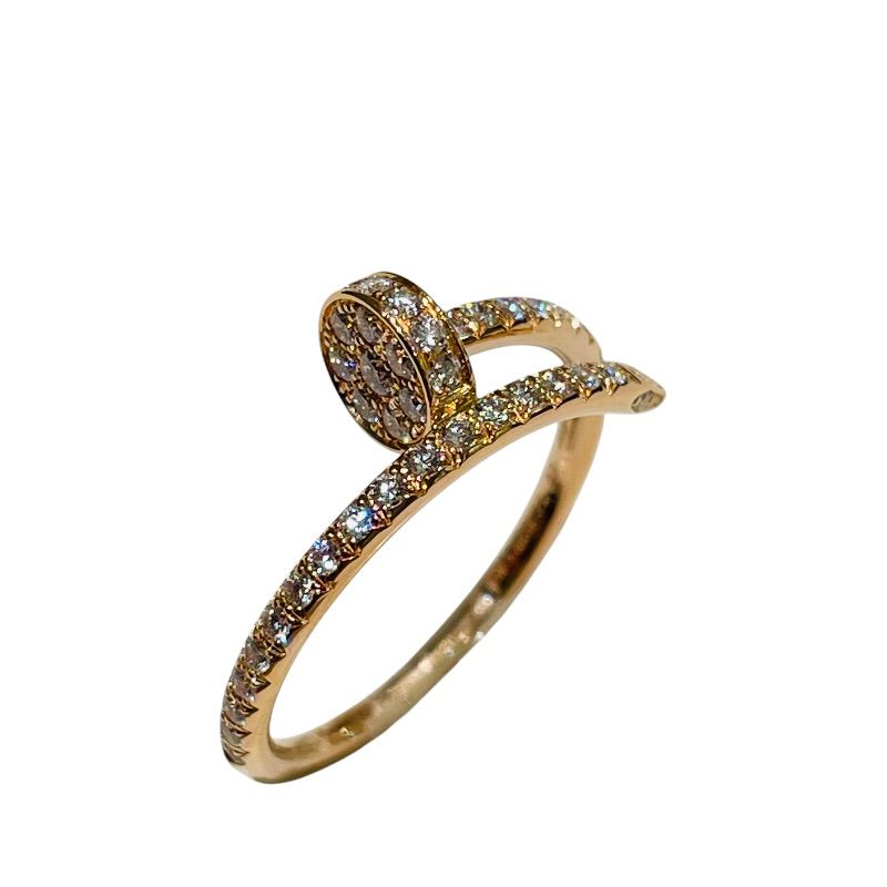 カルティエ Cartier ジュストアンクルダイヤリングSM ピンクゴールド Au750 ジュエリー 343,350円