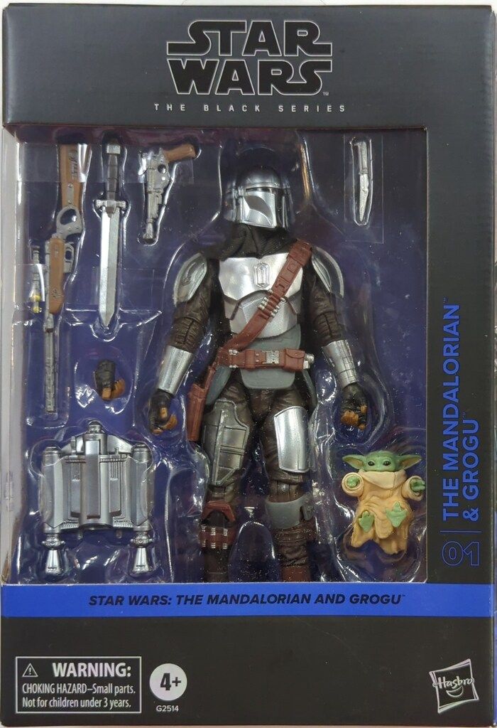 HASBRO THE BLACK THE MANDALORIAN ＆ GROGU