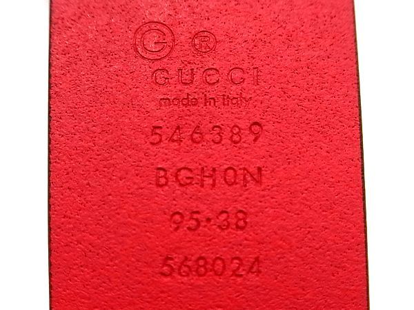 □新品□未使用□ GUCCI グッチ 546389 インターロッキングG レザー