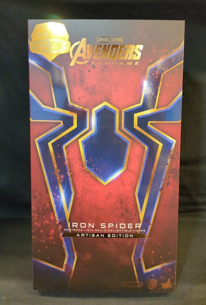 HOTTOYS MOVIE MASTERPIECE SERIES IRON SPIDER / ARTISAN EDITION MMS762AE
