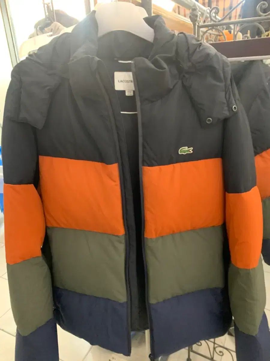 LACOSTE ラコステ 퀼ティング ダウン ジャケット マルチ カラー 7,324円