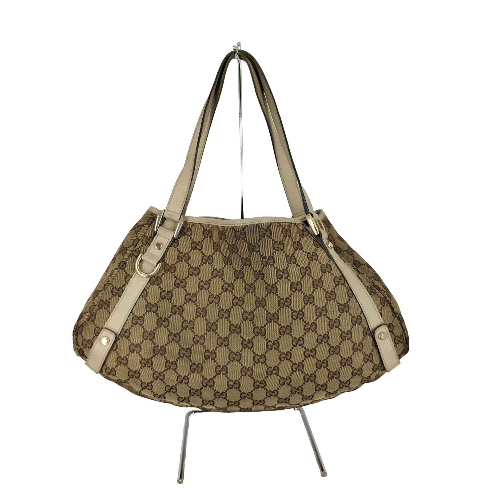 グッチ GUCCI GG Canvas Shoulder Bag Brown GGキャンバス トートバッグ ショルダー レディース 表記無