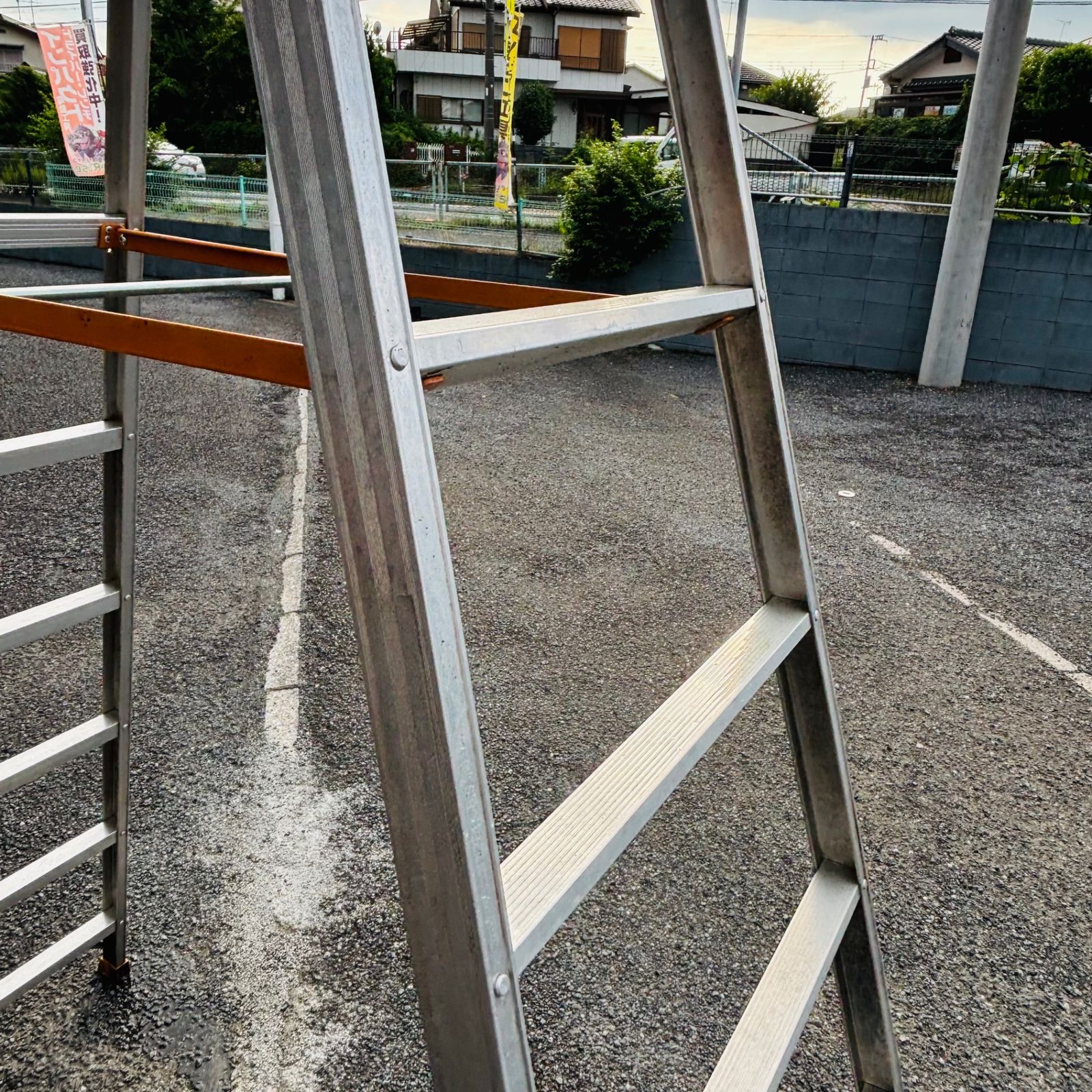 【引取限定】メーカー・型番不明 10尺脚立 【中古】 【蓮田店】｜詳細画像