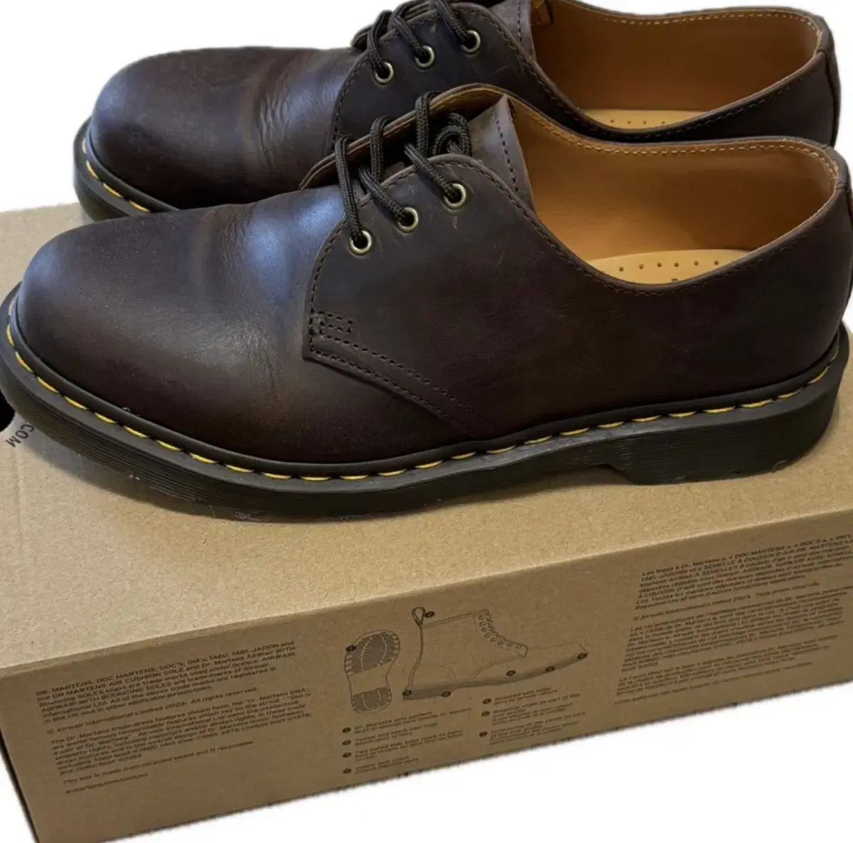 DR. MARTENS ドクターマーチン 1461 ブラウン 270