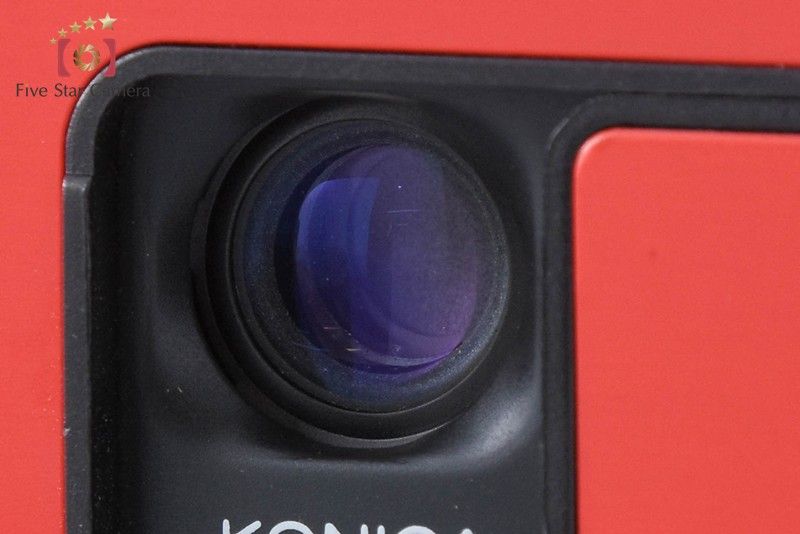 中古】KONICA コニカ RECORDER レッド コンパクトフィルムカメラ