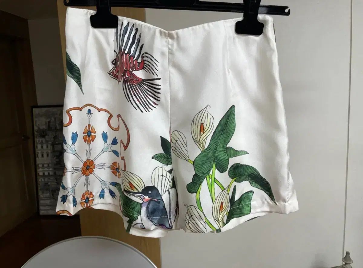 ROI DU LAC シルク パンツ