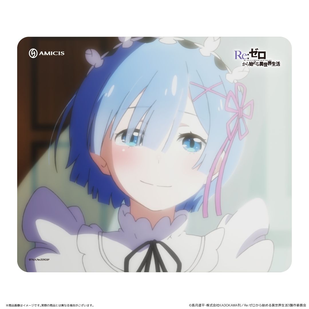 【Smarprise】Re：ゼロから始める異世界生活_AMICIS ガラスマウスパッド レムEdition