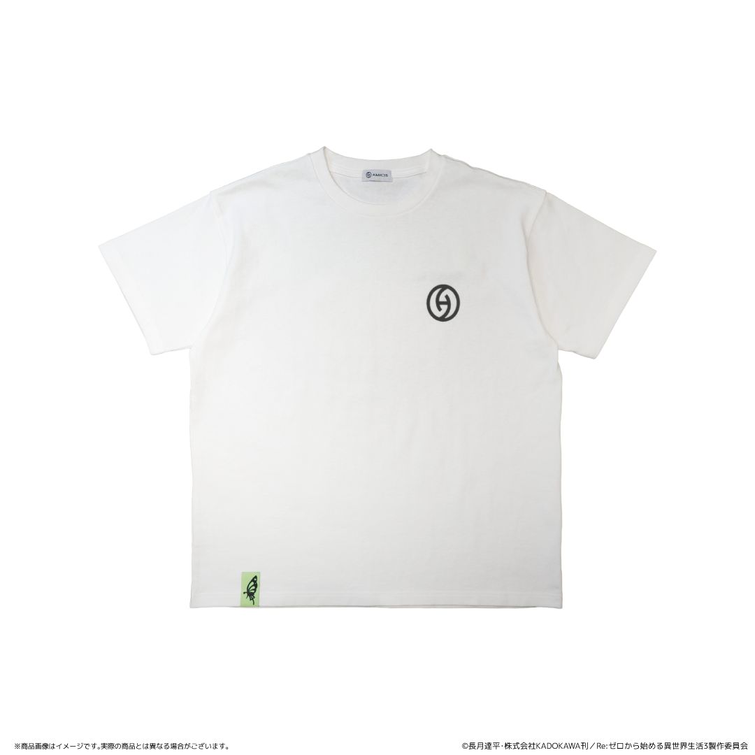 【Smarprise】Re：ゼロから始める異世界生活_Sサイズ_AMICIS エキドナTシャツ 白