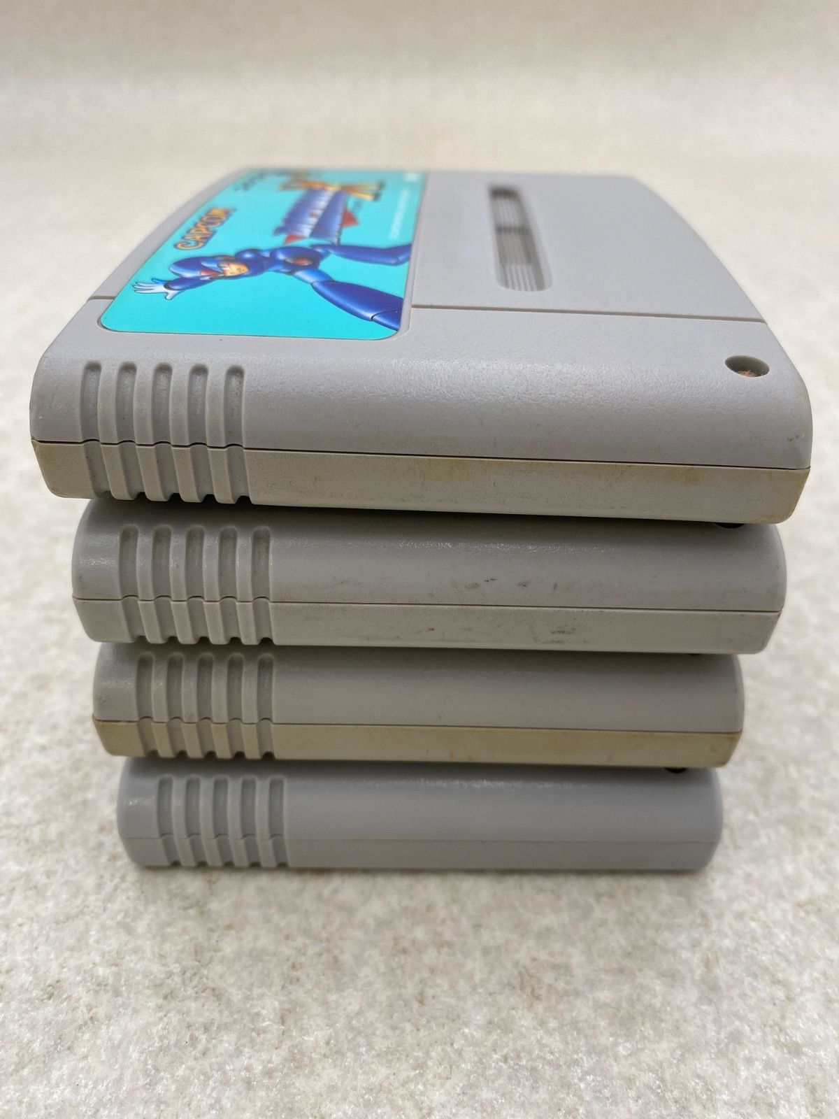 ロックマン スーパーファミコン ソフトのみ 4点 - メルカリ