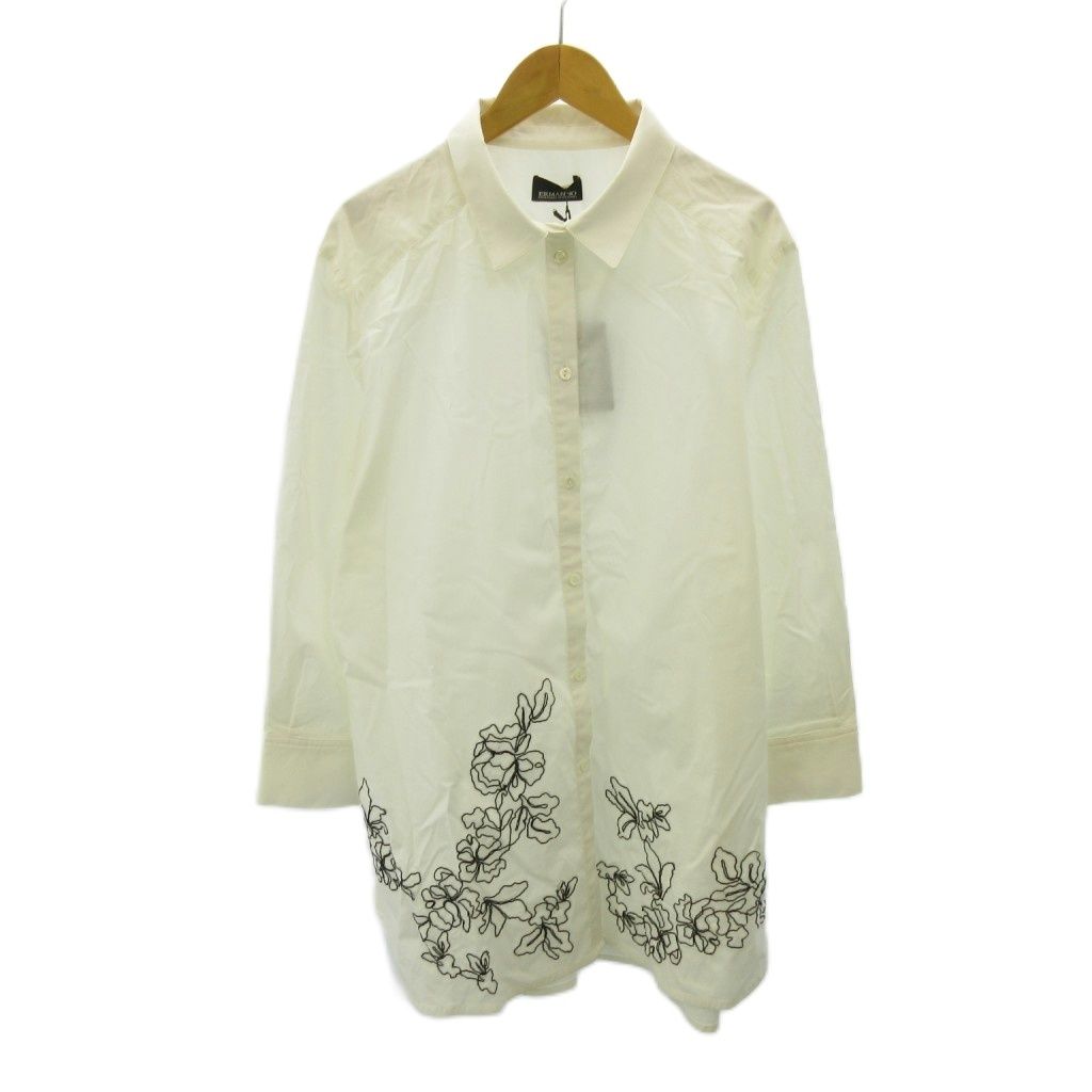 エルマノシェルビーノ ERMANNO SCERVINO タグ付き シャツ ブラウス 花