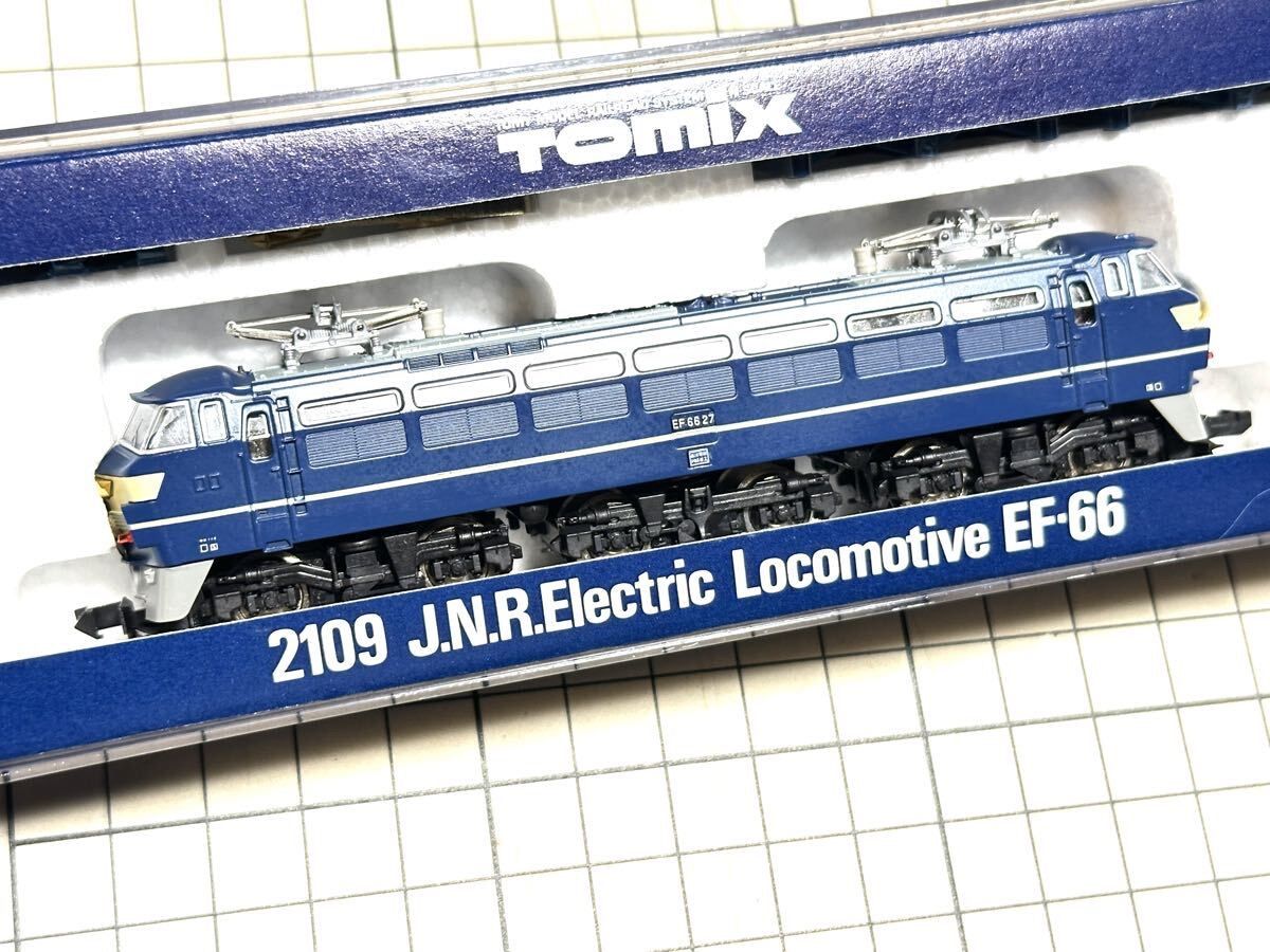 TOMIX Ｎゲージ EF66 品番2109と寝台車両　計６両 TOMIX トミックス Nゲージ 2109 JR EF66形 電気機関車 鉄道模型 - メルカリ