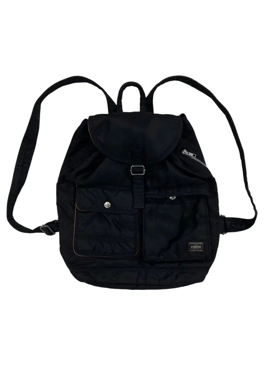 Porter Tanker Black Backpack