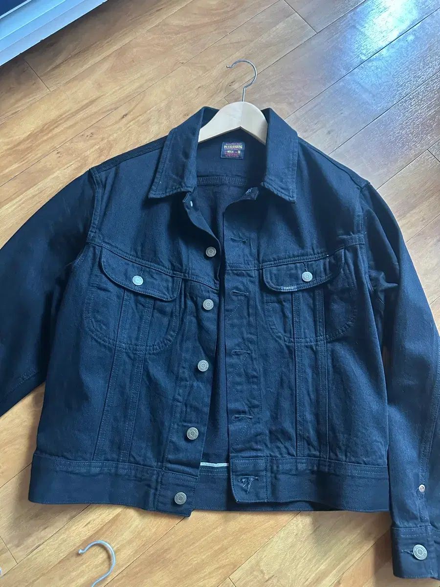 OUTSTANDING 50s ウェスタン ライダー セルビッジ ジャケット ブラック