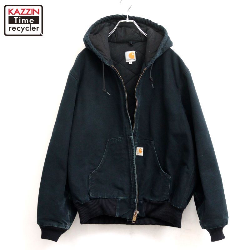 Carhartt ジャンパー Mサイズ 00s USA製 Carhartt アクティブパーカー ダック ジャケット メンズ