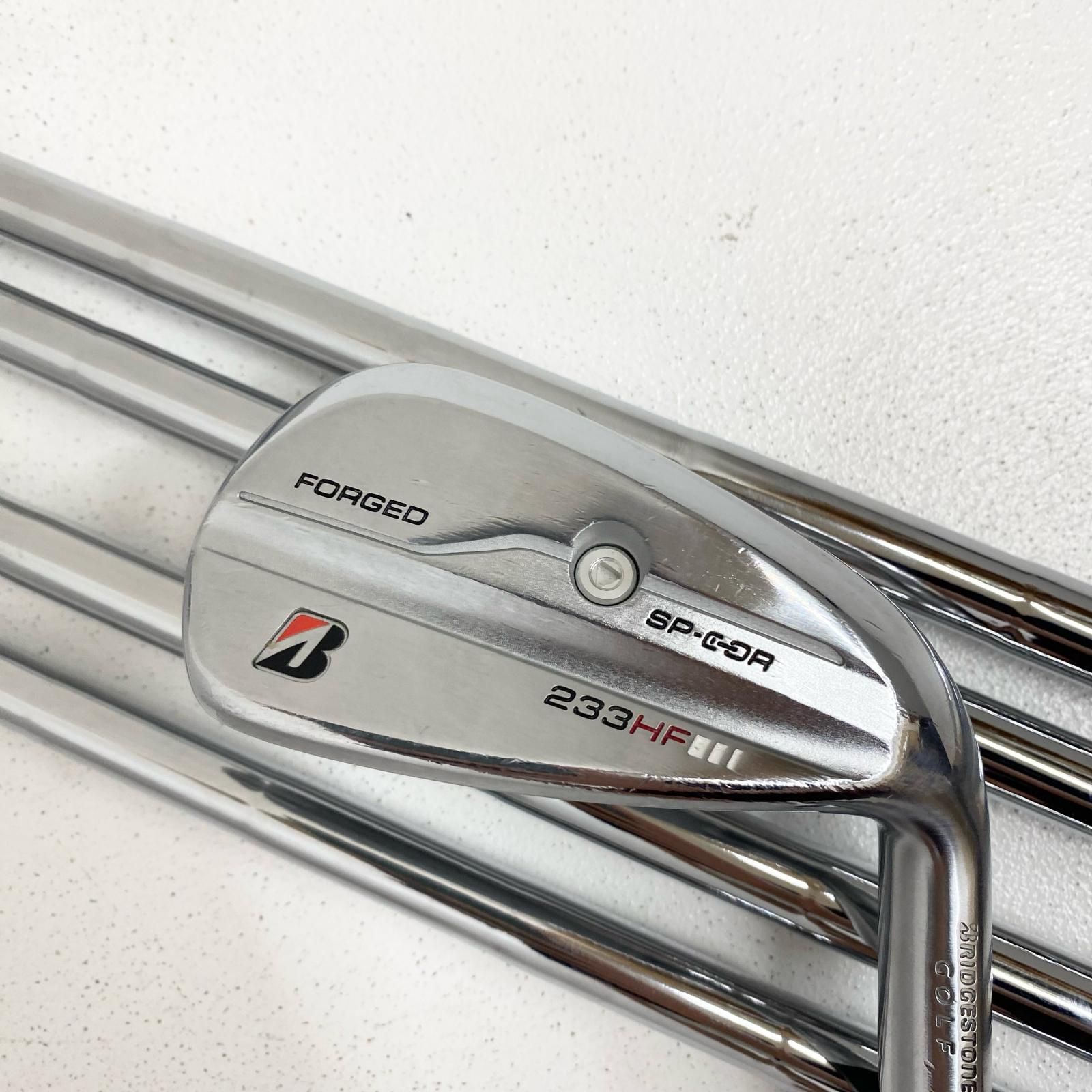【加古川店】 中古 BRIDGESTONE | ブリヂストン アイアン 233HF (2023)ｱｲｱﾝ5本ｾｯﾄ 6~9,P KBS TOUR 120 フレックス不明 【427】
