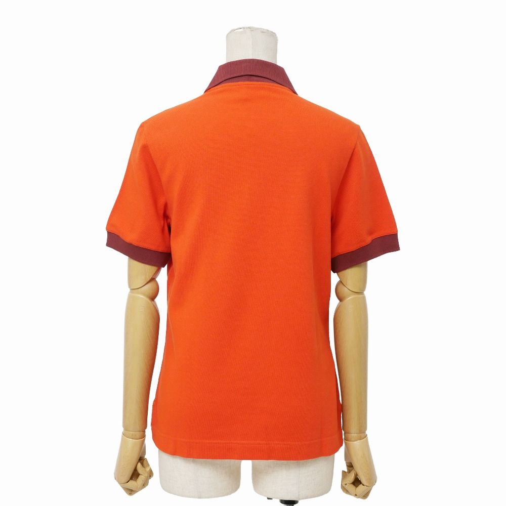 □未使用品□HERMES エルメス POLO TEAM MANCHES ポロシャツ サイズS