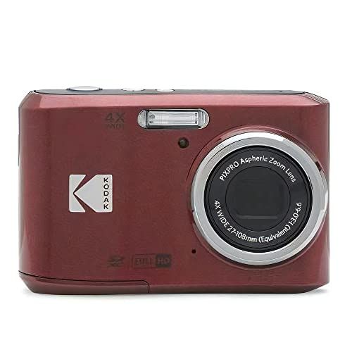 Kodak コダック デジタルカメラ FZ45 単三電池式 (レッド)t e87849cc