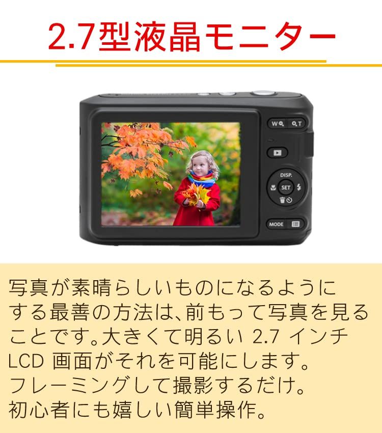 Kodak コダック デジタルカメラ FZ45 単三電池式 (レッド)t e87849cc