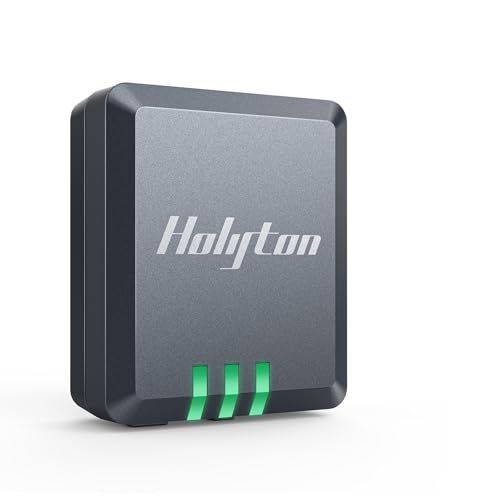 Holyton リモートID 外付け 発信機 軽量 13.5g ドローン 登録精度対応 対応モデル Type-C充電ケーブル付き ベルクロ付き 4時間動作時間 技適認証済み 100g以上ドローンに対応 日本語取扱説明書 HT60 国内発送