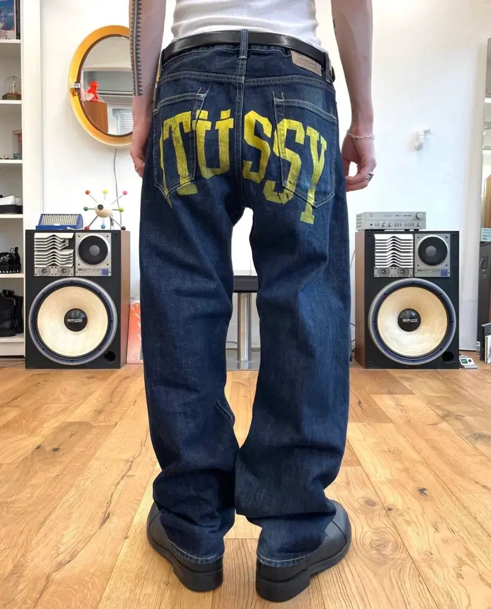 STUSSY ステューシー 00s ラフアウト デニム パンツ STUSSY ステューシー