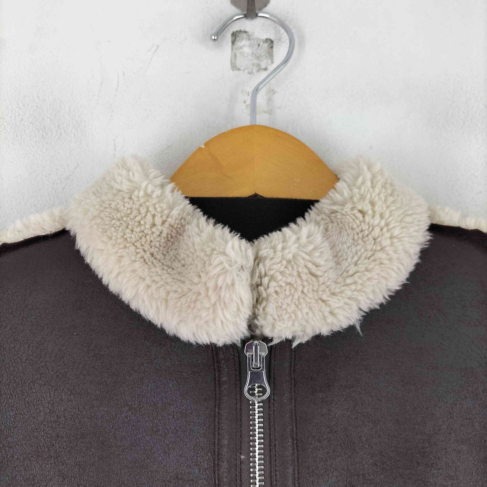 unused ムートンベスト　3 マルジェラ エムエムシックスメゾンマルジェラ MM6 Maison Margiela フェイク